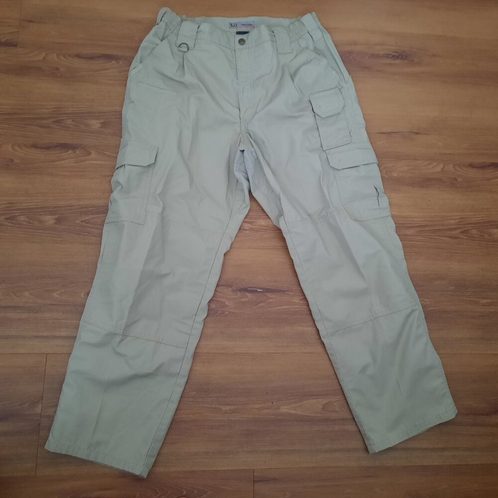5.11 Tactical Mens Pants  Size 36x30 Tan